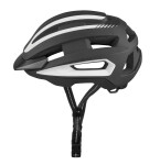 Cyklistická přilba TAKE-OFF, černá/bílá mat (pro obvod hlavy 58-61 cm)