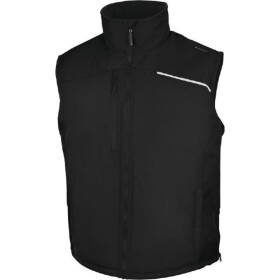 Vesta FIDJI3 zateplená polar fleecem, povrstvená PVC, černá S černá