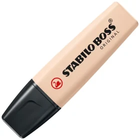 STABILO® BOSS ORIGINAL NatureCOLORS - 4 ks sada - béžová, teplá šedá, zemitá zelená, černá (70/4-2-5)
