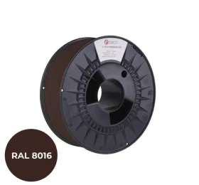 C-TECH PREMIUM LINE Filament PLA mahagonová hnědá | RAL8016 | 1.75mm | 1kg (8594125012847)