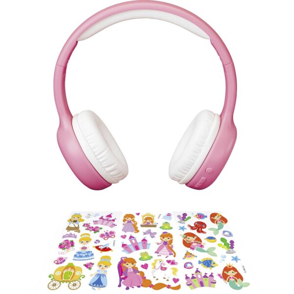 Lenco HPB-110PK sluchátka uzavřená (Over Ear) růžová