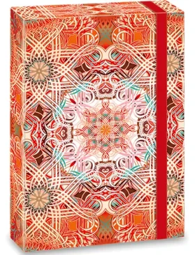 Ars Una Box na sešity Mandala Love / A4 / Lamino karton 7 mm / Gumička (50851171)
