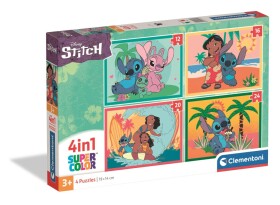 Puzzle Stitch 4v1 (12+16+20+24 dílků) - Comansi