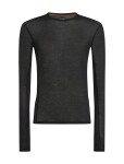 ICEBREAKER Mens 75 Cool-Lite Featherlight LS Crewe, Black velikost: XXL