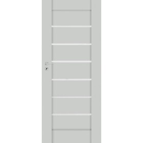 Interiérové dveře Prestige PU 02 80L šedá uni
