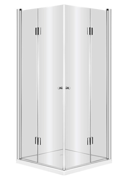 DEANTE - Kerria chrom - Sprchový kout, čtvercový, 90 cm KTK_041P