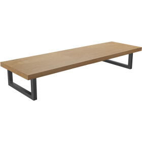 CERANO - Deska pod umyvadlo Navira Pro + 2 konzole pod desku - dub medový - 100x46x3,6 CER-606036