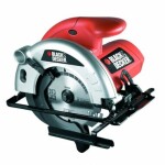 BlackDecker BDCS1250LA / Kotoučová pila / 1250W / 190 mm / 5300 ot-min / Hloubka řezu 66 mm / Integrovaný laser (CS1250LA)