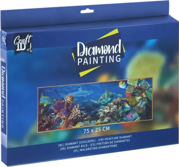 CRAFT ID Diamantové malování Podmořský svět