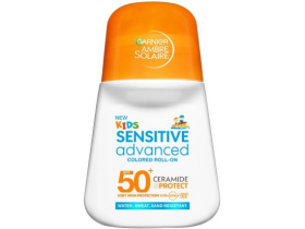 Garnier Ambre Solaire Kids Sensitive Advanced Roll-on SPF 50+, 50 ml