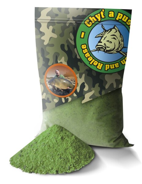 Chyť a pusť Krmítková směs 3kg - Česnek,Chyť a pusť Krmítková směs 3kg - Česnek