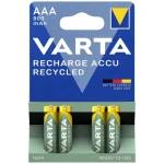 Varta RECHARGE Nabíjecí baterie AAA 4 ks / 1.2V / 800 mAh / NiMH / v blistru (390056)