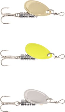 Zebco Třpytka Magic Spinner Set Barbed Treble 3g 3ks,Zebco Třpytka Magic Spinner Set Barbed Treble 3g 3ks