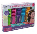 Křídy na vlasy 5 barev