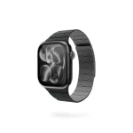 Epico Magnetic+ Silicone magnetický řemínek pro Apple Watch SE (40mm)/Series 1-11 (38/40/41/42mm) černá (63318101300005)