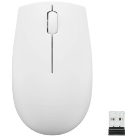 Lenovo 300 Wireless Compact drátová myš bezdrátový optická světle šedá 3 tlačítko 1000 dpi - Lenovo 300 Wireless Compact Mouse GY51L15677