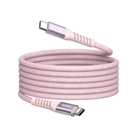 Verbatim 31857 Magnetický 100W USB-C kabel 1.2m růžová / Nabíjecí kabel / USB-C(M) / USB-C(M) / PD QC 3.0