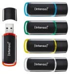 Intenso Business Line 32GB 5 ks mix barev / Flash disk / USB 2.0 / čtení 28 MB/s / zápis 6,5 MB/s (3511585)