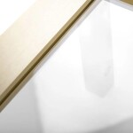 REA - Sprchová kabina Rapid Slide Gold Brush Dveře: 110 x Sprchová zástěna: 100 KPL-K5648