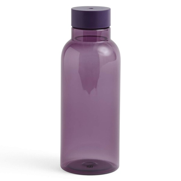 HAY Lahev na pití Miz Purple 540 ml, fialová barva, plast