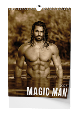 Nástěnný kalendář 2026 Baloušek - Magic Man