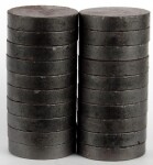 Magnety kulaté 25 mm/20ks - černé