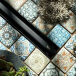 REA - Odtokový žlab Neox Slim pro black 60 REA-G2700