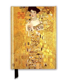 Zápisník Gustav Klimt: Adele Bloch Bauer (Foiled Journal)
