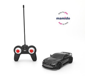 Mamido Auto na dálkové ovládání Aston Martin 2022 V12 Vantage R/C 1:24 černé