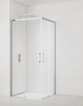 Sprchový kout čtverec 80x80 cm SAT TEX BB SATTEXQBB80CRT SATTEXQBB80CRT