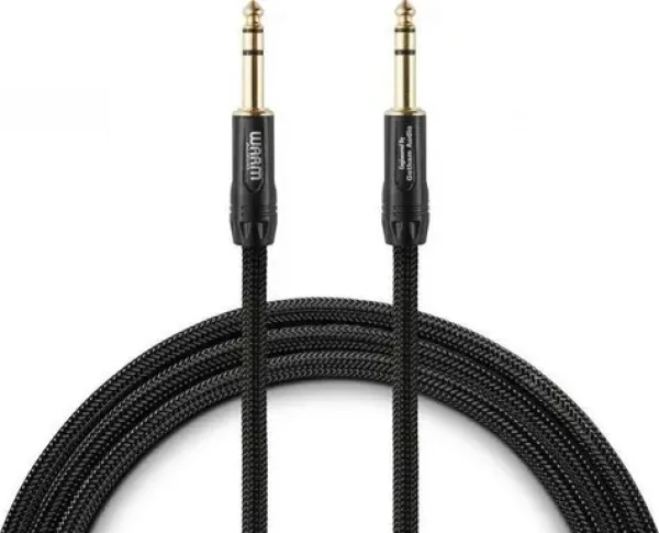 Warm Audio PREM-TRS-6 černá / Audio kabel / TRS 6,35 mm (M-M) / Propojovací / 1,8 m (WARM PREM-TRS-6)