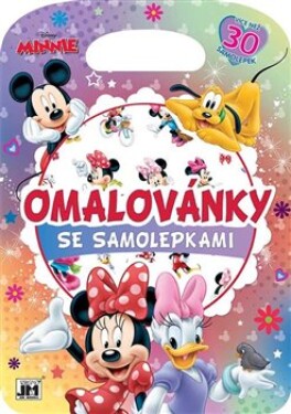 Omalovánky se samolepkami Minnie