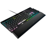 Corsair K70 MAX RGB černá / Herní klávesnice / drátová / magneticko-mechanická / Corsair MGX / RGB / USB / DE Layout (CH-910961G-DE)