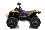 Mamido Dětská elektrická čtyřkolka Can-Am Renegade 180W 4x4 žlutá