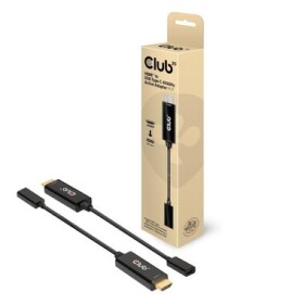 CLUB3D CAC-1333 aktivní redukce HDMI na USB-C M/F černá / 4K 60Hz (CAC-1333)