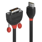 Lindy Black Line černá / Kabel HDMI-DVI-D / Single Link / 1 m / 1920 x 1200 px (36271)