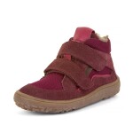 Dívčí zimní barefoot boty TEX WOOL Bordeaux, Froddo, G3110254-4W, červená - 24