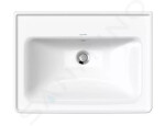 DURAVIT - D-Neo Umyvadlo 650x480 mm, bez otvoru pro baterii, bílá 2367650060