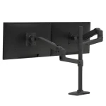 Ergotron LX Dual Stacking Arm Tall Pole černá / Rameno pro 2 monitory / do 40" / VESA 100x100 / nosnost 20 kg (45-509-224)