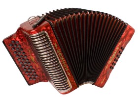 Hohner Corona II XTREME FBbEb, red