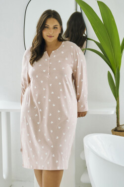 Taro Nori 3469 long/r 2XL-4XL Z25/26 dámské tričko růžová 3XL