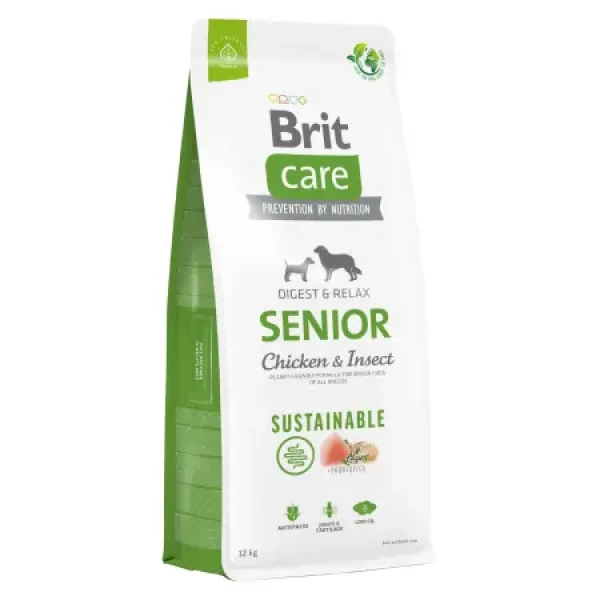 Brit Care Sustainable Senior Chicken & Insect 12 kg