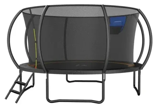MERACH MR-2429B3 Trampolína 4,5 m / nosnost 150 kg / bezpečnostní síť / 80 pružin (MR-2429B3-EU)