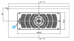Protiproud BADu JEt Turbo Light šedý 200m3/h, 230V, 1,1kW