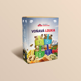 Včelařství Domovina Voňavá louka dárková čtyřka