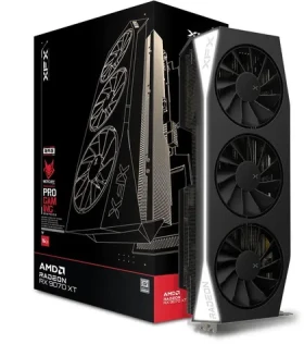 XFX Mercury Radeon RX 9070 XT Gaming 16GB / Grafická karta / 16GB GDDR6 / 256-bit / 1x HDMI + 3x DP / 700W (8+8+8) (RX-97TMERCB9)