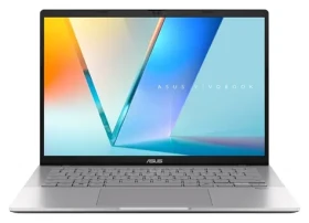 ASUS Vivobook S14 OLED stříbrná / Notebook / 14" WUXGA / AMD Ryzen AI 7 445 2.0GHz / 16GB / 512GB SSD (M3407GA-SF013W)
