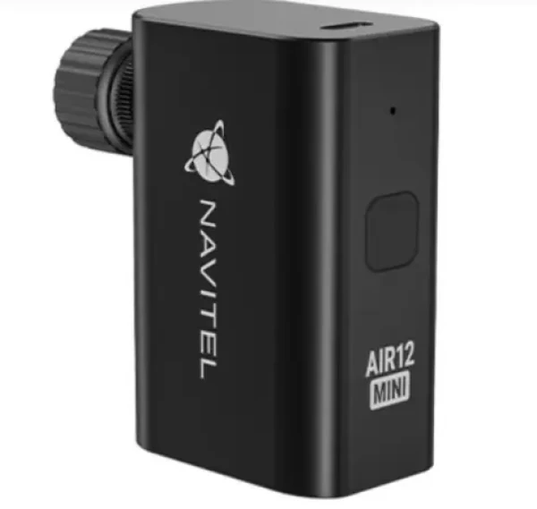 Navitel AIR 12 AL přenosný kompresor černá / 2x 350mAh / až 120 PSI / USB-C / LED svítilna (8594181746250)