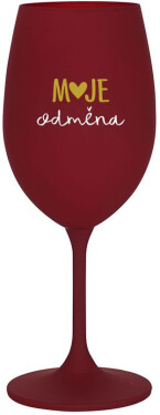 MOJE ODMĚNA bordo sklenice na víno 350 ml