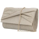 Módní dámské psaníčko Michelle Moon Chima, zlaté